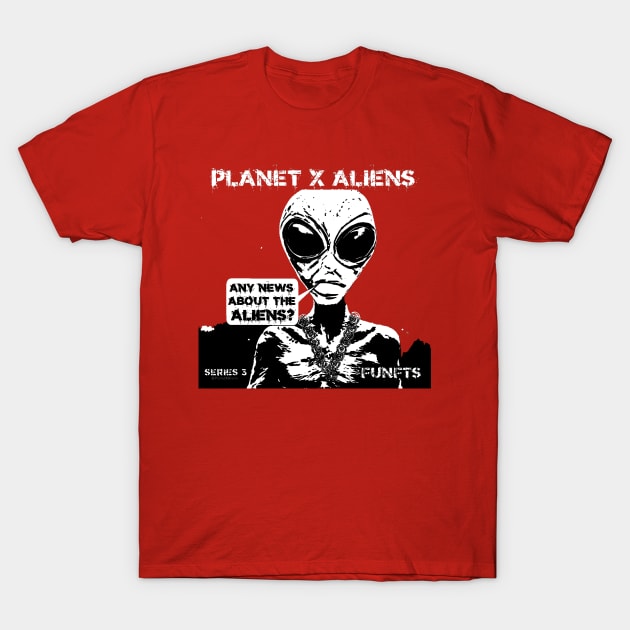 Cool 80's Retro Alien Sci Fi T-Shirt by PlanetMonkey